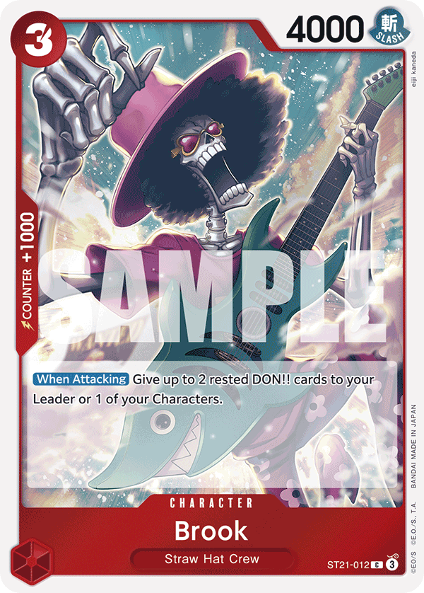 Brook ST21-012 One Piece Card Game