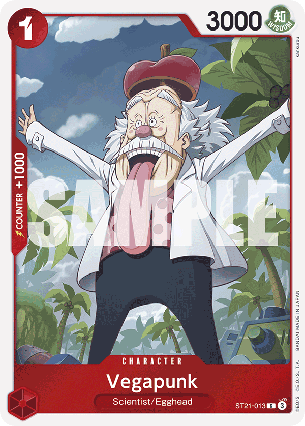 Vegapunk ST21-013 One Piece Card Game