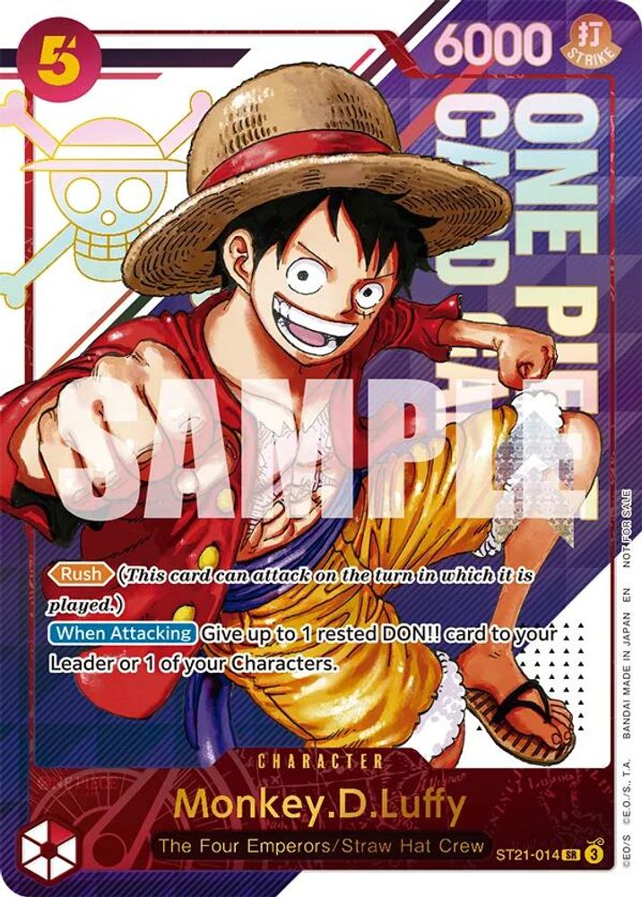 Monkey.D.Luffy [3rd Anniversary] ST21-014 One Piece Card Game
