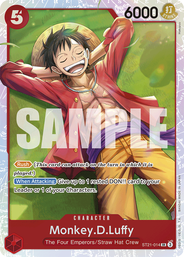 Monkey.D.Luffy [Foil] JP ST21-014 One Piece Card Game
