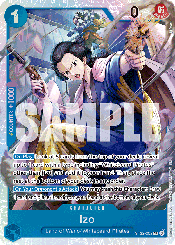 Izo ST22-002 One Piece Card Game