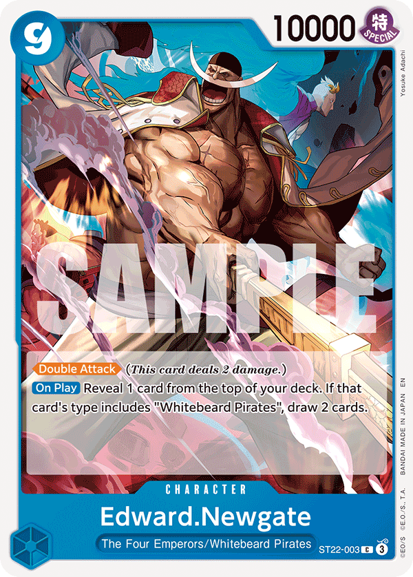 Edward.Newgate ST22-003 One Piece Card Game