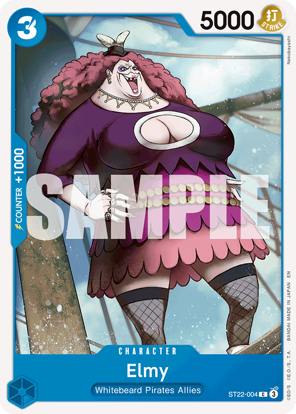 Elmy [Alternate Art] JP ST22-004 One Piece Card Game