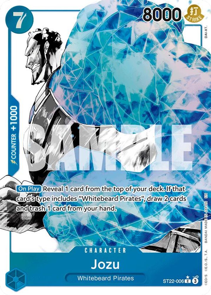 Jozu [Alternate Art] ST22-006 One Piece Card Game
