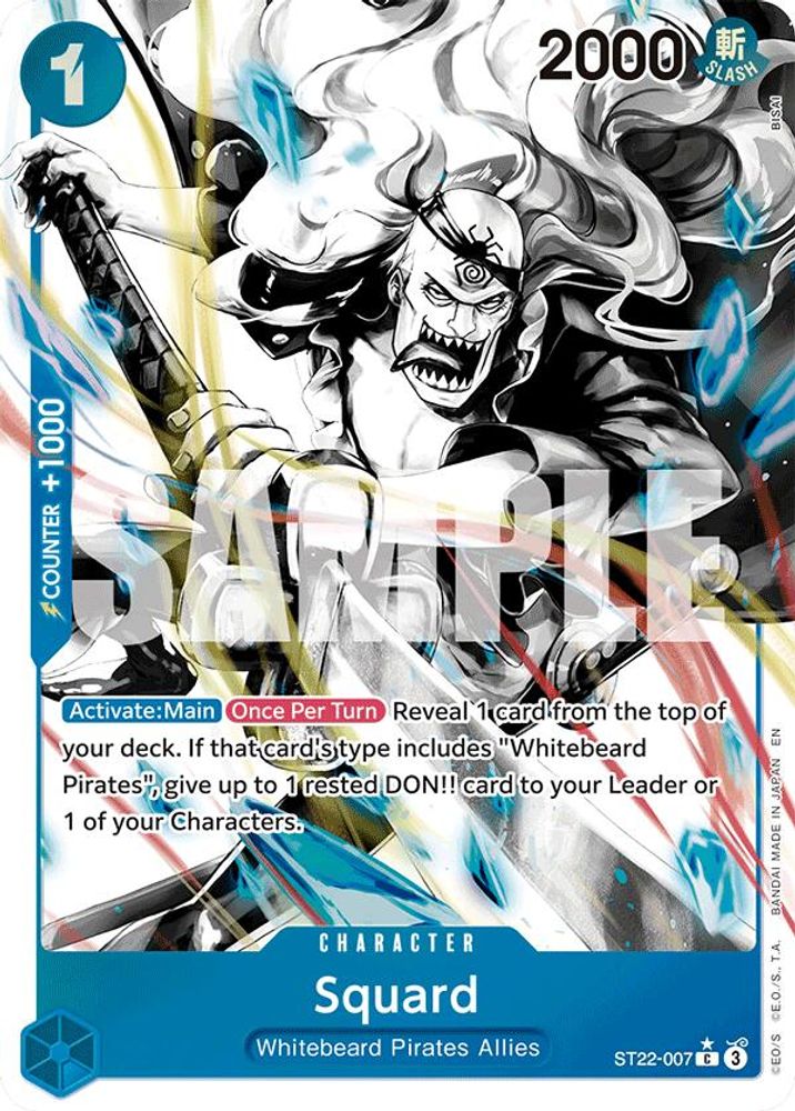 Squard [Alternate Art] ST22-007 One Piece Card Game