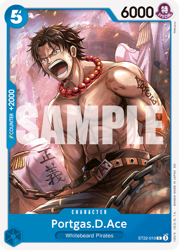 Portgas.D.Ace ST22-010 One Piece Card Game