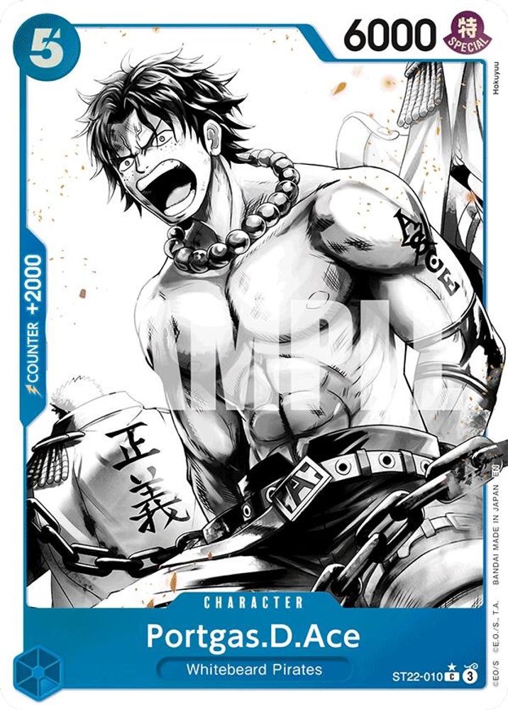 Portgas.D.Ace [Alternate Art] ST22-010 One Piece Card Game