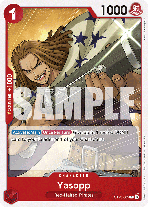 Yasopp ST23-005 One Piece Card Game