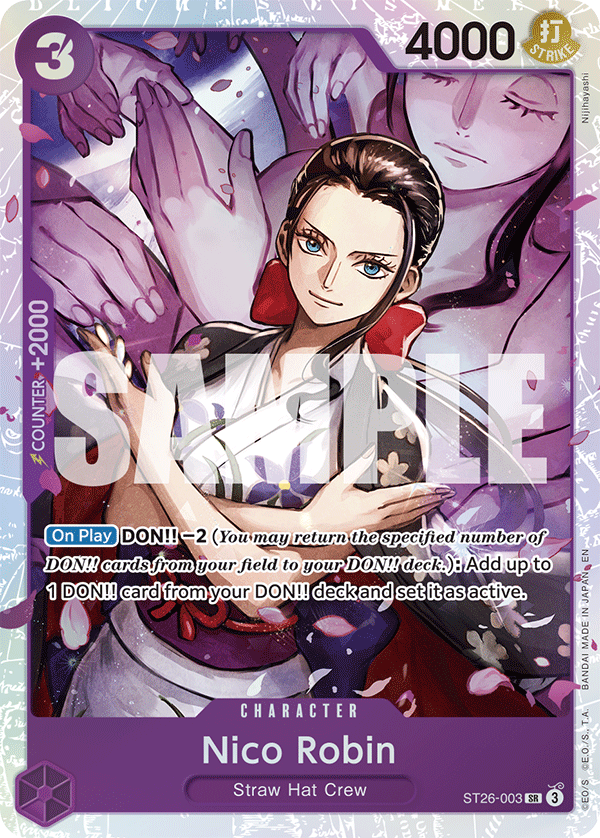 Nico Robin ST26-003 One Piece Card Game