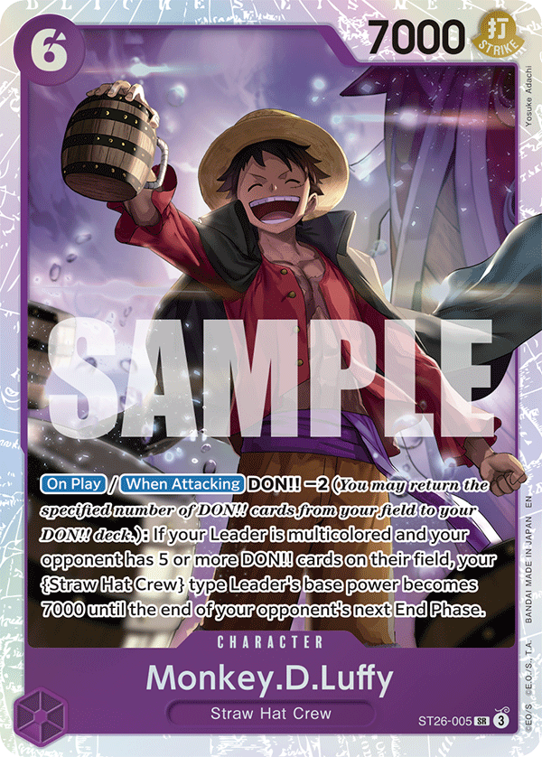 Monkey.D.Luffy ST26-005 One Piece Card Game