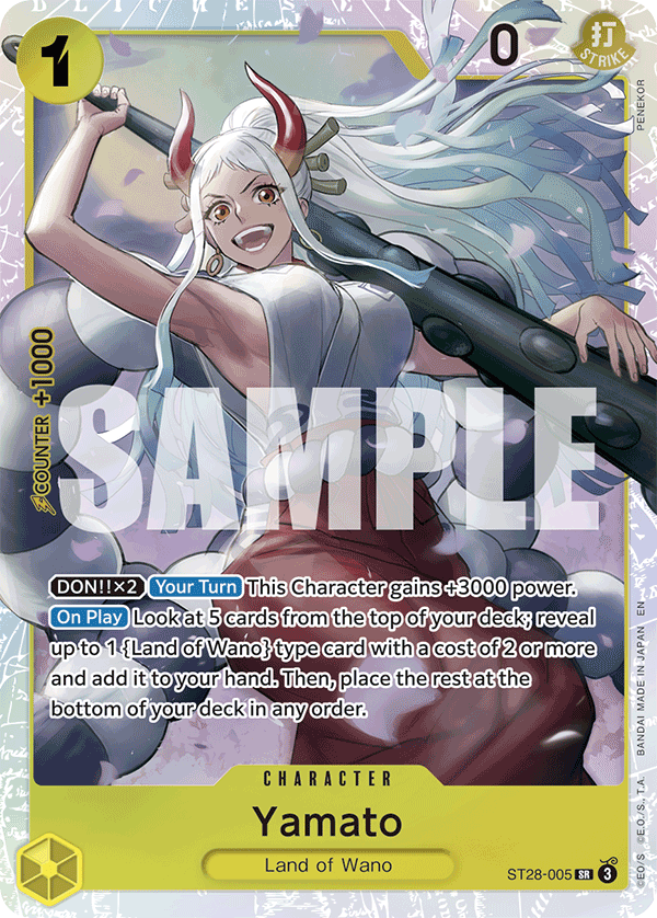 Yamato ST28-005 One Piece Card Game