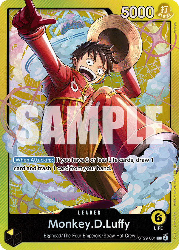 Monkey.D.Luffy ST29-001 One Piece Card Game