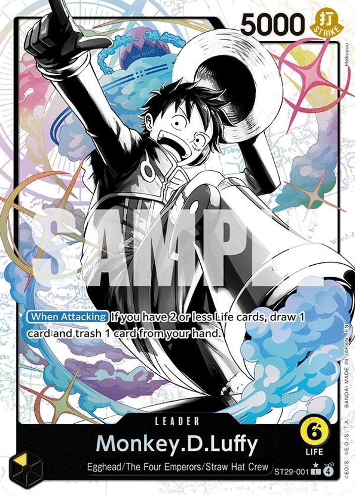 Monkey.D.Luffy [Parallel Art] ST29-001 One Piece Card Game