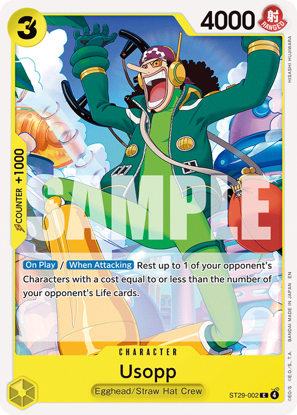 Usopp ST29-002 One Piece Card Game