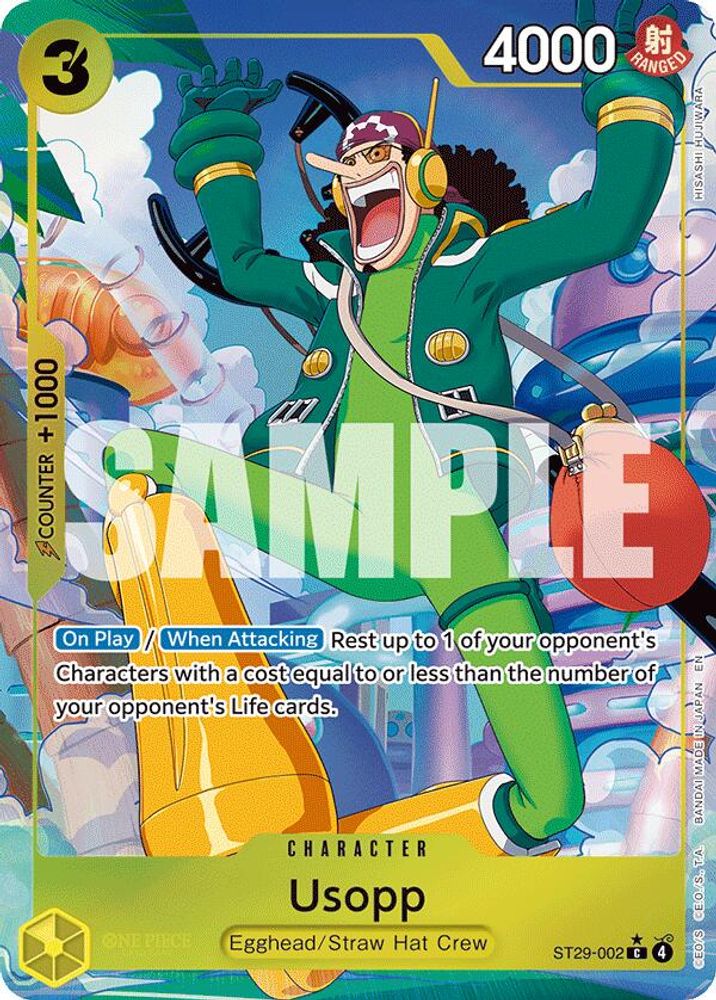 Usopp [Full Art] ST29-002 One Piece Card Game