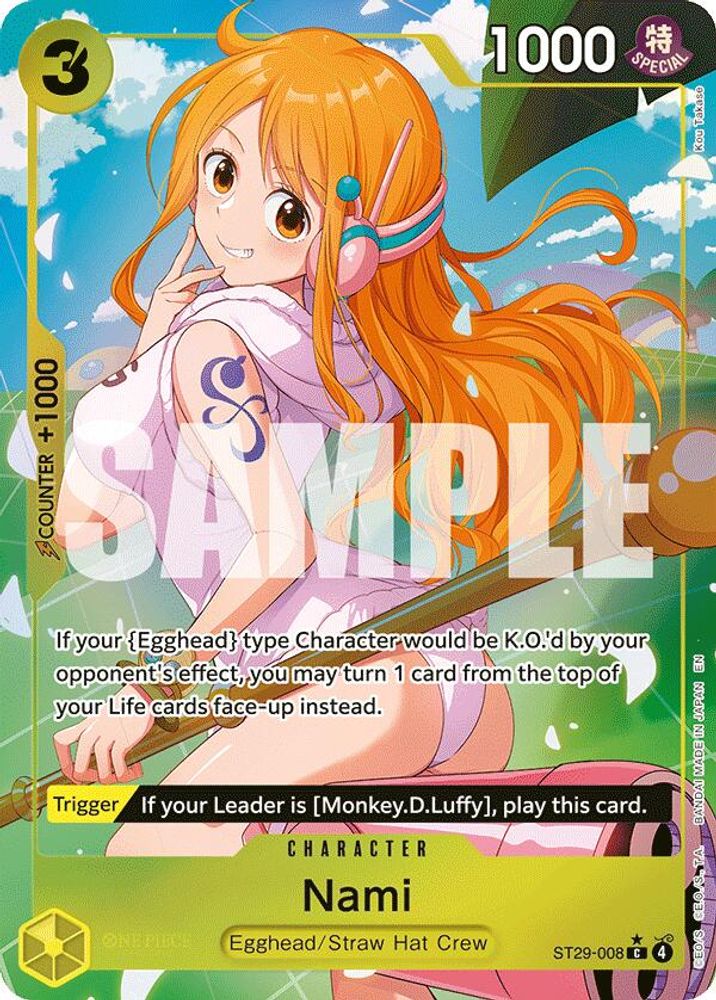 Nami [Full Art] ST29-008 One Piece Card Game