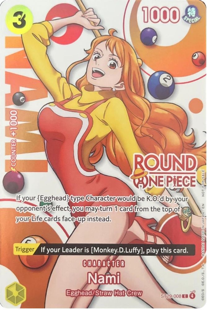 Nami [Round 1] ST29-008 One Piece Card Game