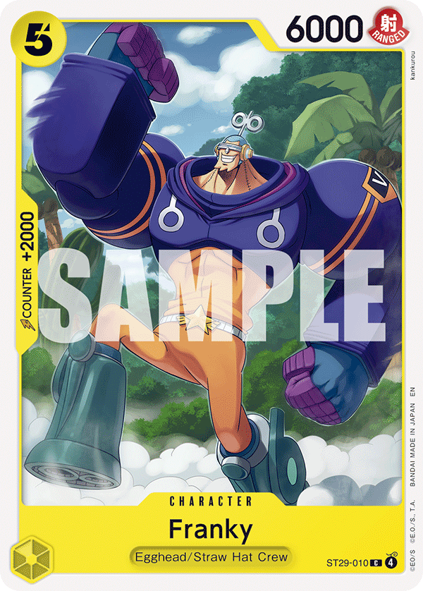 Franky ST29-010 One Piece Card Game