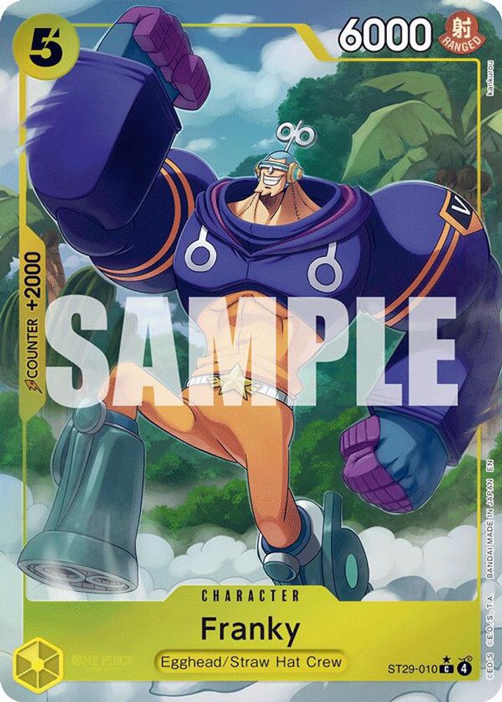 Franky [Full Art] ST29-010 One Piece Card Game