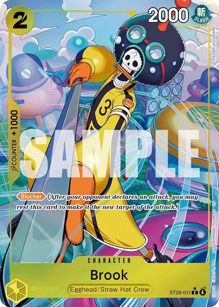 Brook [Full Art] ST29-011 One Piece Card Game