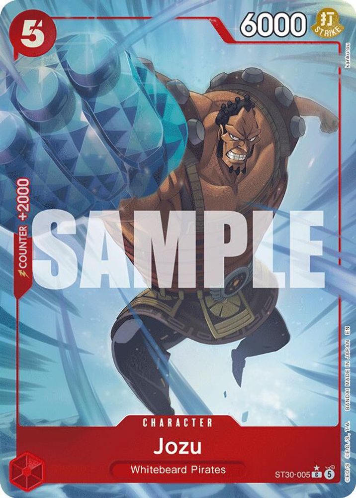 Jozu [Full Art] ST30-005 One Piece Card Game
