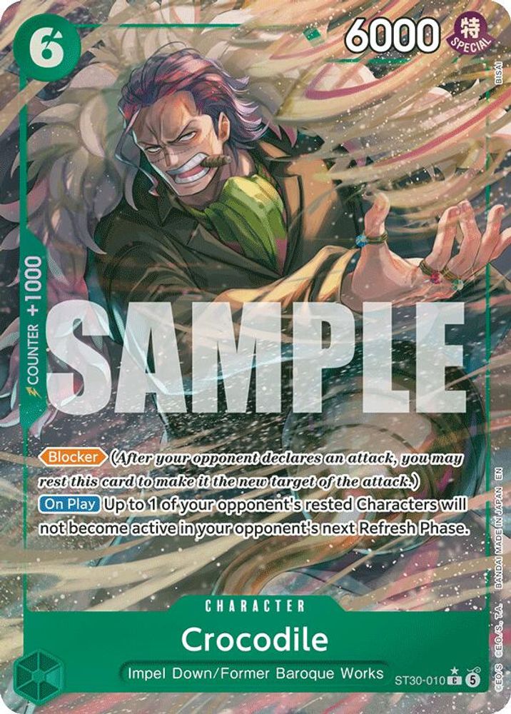 Crocodile [Full Art] ST30-010 One Piece Card Game