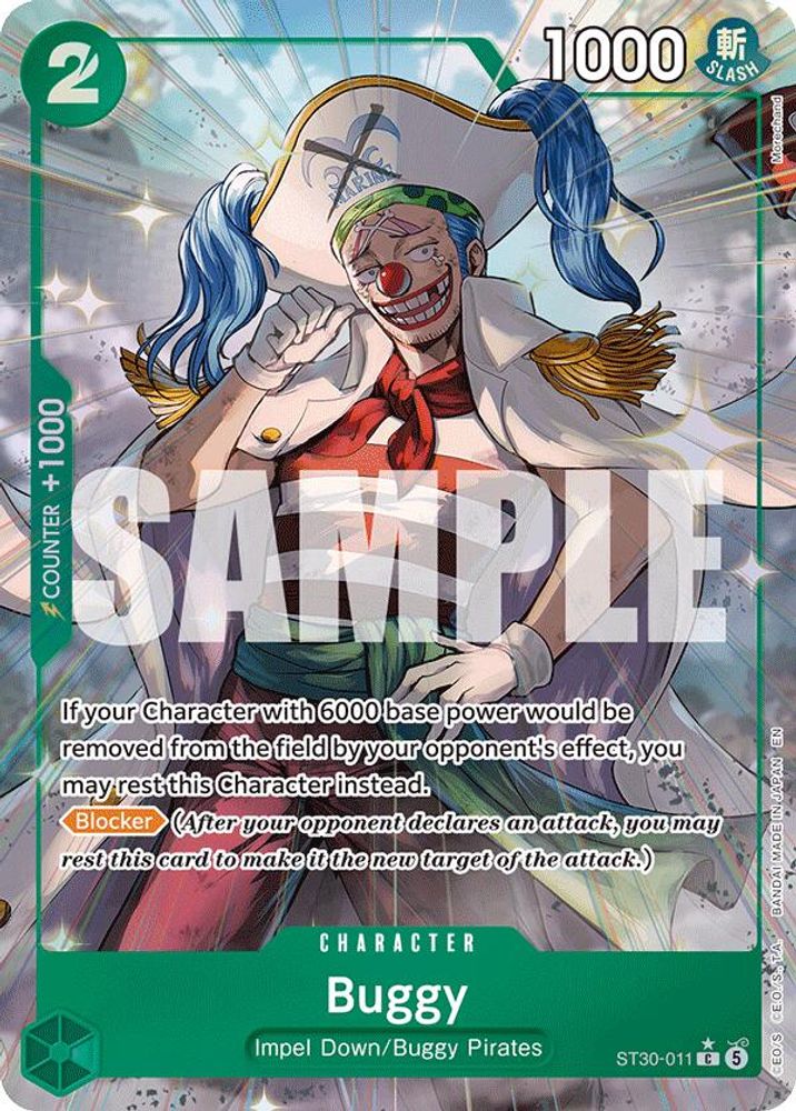 Buggy [Full Art] ST30-011 One Piece Card Game