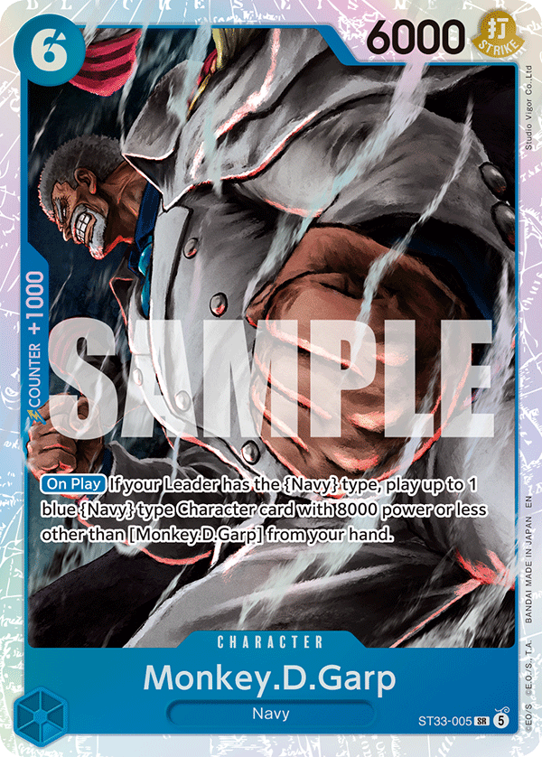 Monkey.D.Garp ST33-005 One Piece Card Game