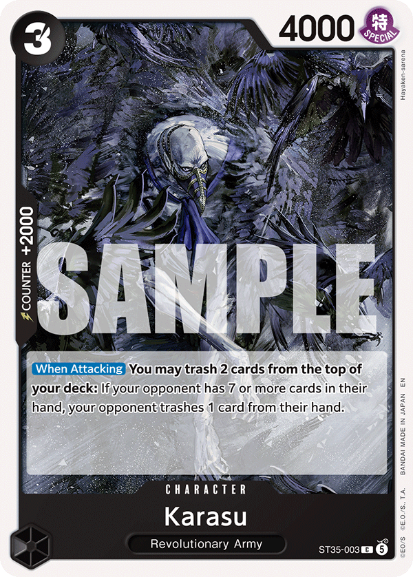 Karasu ST35-003 One Piece Card Game