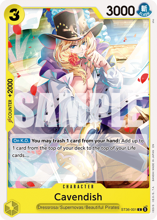 Cavendish ST36-001 One Piece Card Game